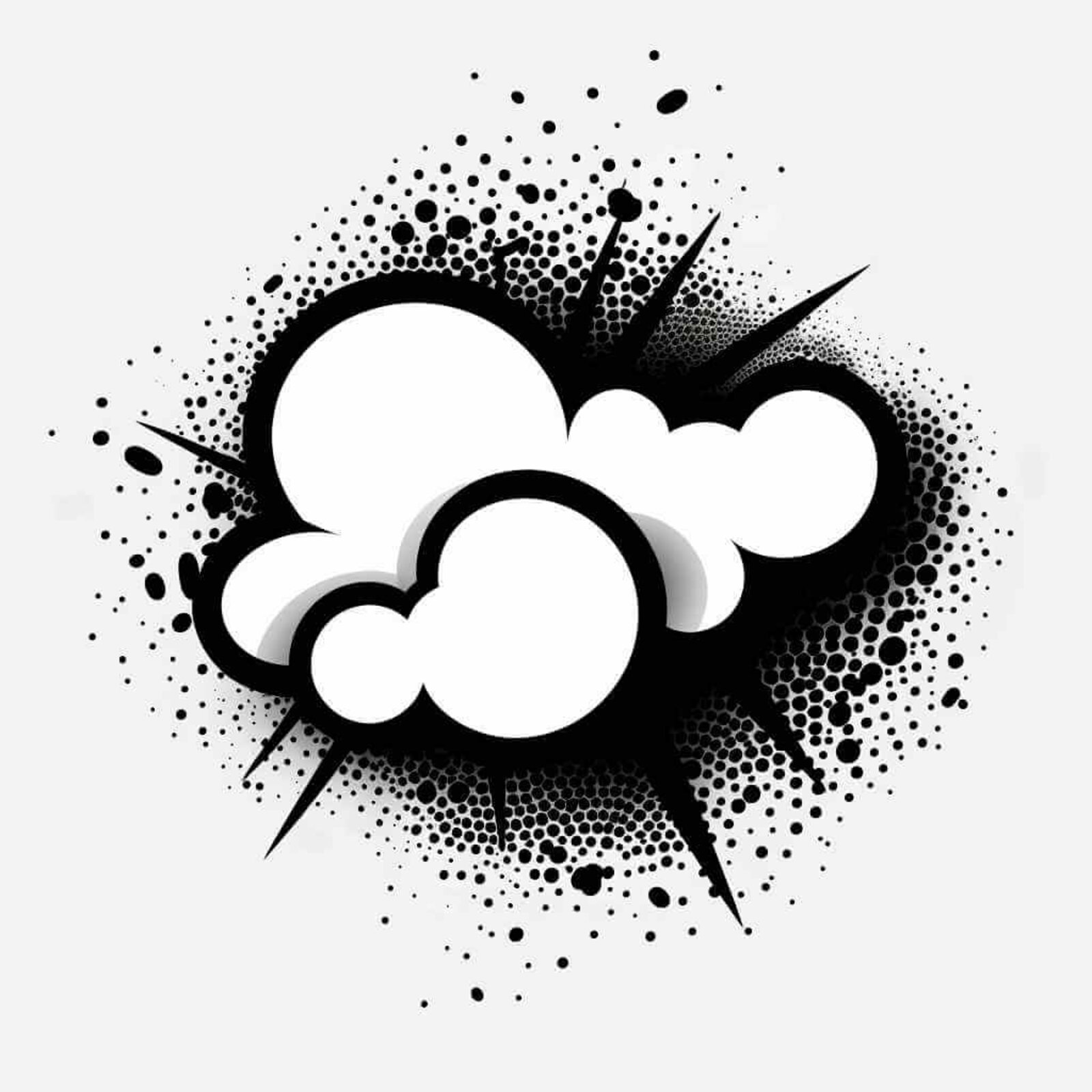 Vektor-Grafik eines Wolken-Symbols