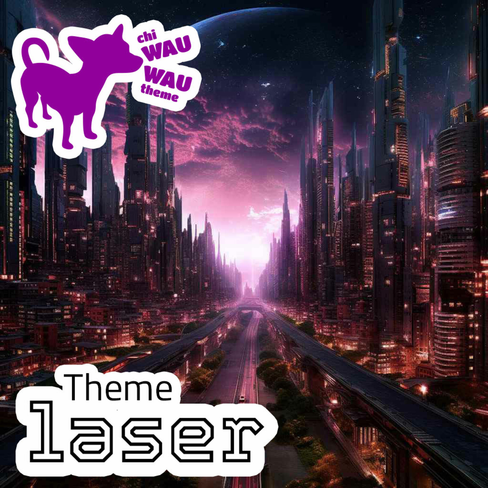 Theme laser